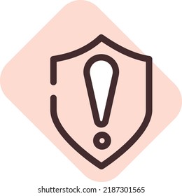 Seguridad de los medios sociales, ilustración, vector de fondo blanco.