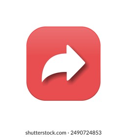 Social Media Share Symbol Button