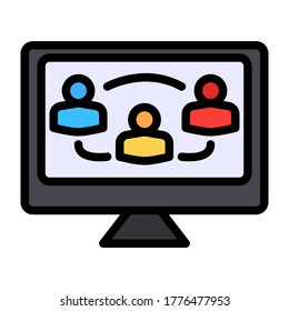 Uso de medios sociales para compartir en línea llena cualquier proyecto, para la presentación de aplicaciones móviles en sitios web