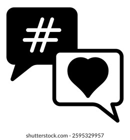 Social media simple icon vector illustration for ui ux needs