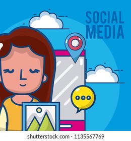 Social media and smartphone