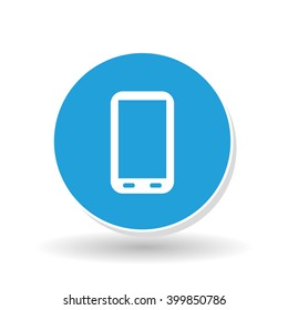 Social media and smartphone design, vector illustration