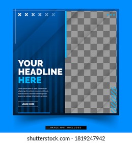 social media sports banner template