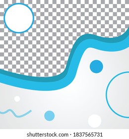 Social media square background for ads and discount sale