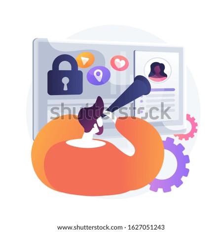 Similar – Image, Stock Photo Anonymously. Characters