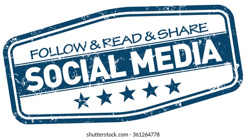 social media stamp