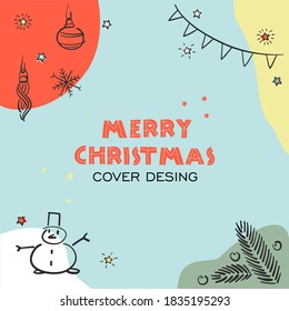 Social media stories and post creative vector. Ready-made Christmas backgrounds. Ready background for text, for stories. New year's theme.