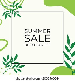 Social media stories and post creative Vector set. Background template with copy space for text and images design by abstract colored shapes, line arts , Tropical leaves warm color