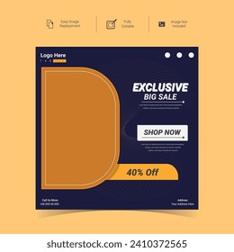 Social media stories and post creative Vector illustration design