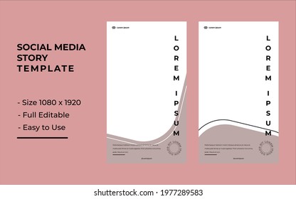 Social media stories template. fit for your bussiness.