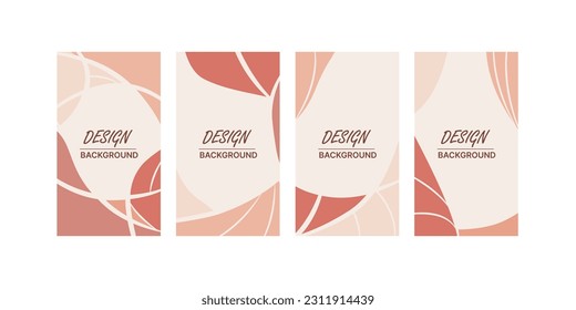 Social media story design templates. Medical Social Media Post Template. Vector background for publishing stories on social networks. Easy design of stories, banners, publications