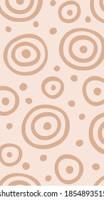 social media story highlight. Vertical social media background template for posts. Background with circles, target
