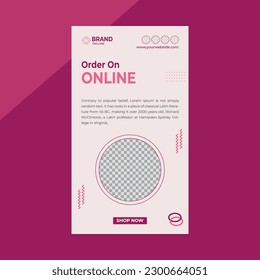 Social Media Story template for Super Sale. 