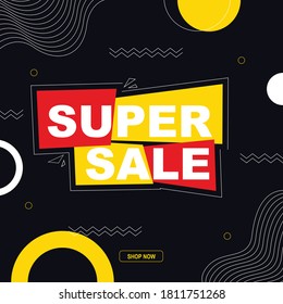 Social media super sale background