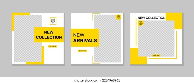 Social media template banner sale promotion