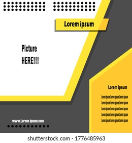 Diseño vectorial de plantillas de medios sociales para promocionar su evento de producto publicar su actividad y vender promoción con un concepto moderno y minimalista 