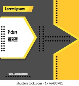 Social media Template banner vector design to promotion your product event post your activity and selling promotion with trendy minimalist and modern concept 