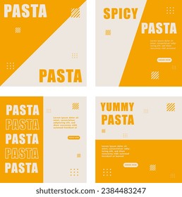 Social Media Template - bright pasta template promotion

. EPS files
. 2000x2000 px
. RGB Color Mode
. Resolution 300 DPI
. Editable
. Can Used for Instagram or Others Social Media
