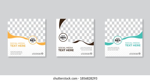 Social media template business agency for digital marketing and business sale promo. furniture or fashion advertising. banner offer. promotional mockup photo vector frame