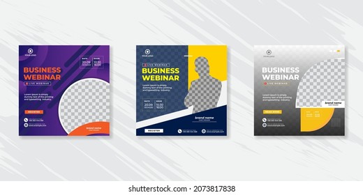 Social media template business agency for digital marketing and business sale promo. furniture or fashion advertising. banner offer. promotional mockup photo vector frame