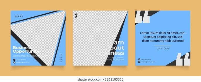 Social media template business agency for digital marketing and business sale promo. furniture or fashion advertising. promotional banner vector frame
