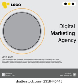 Social media template business agency for digital marketing