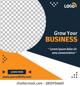 Social media template for digital marketing agency