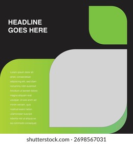 Social media template editable eps 