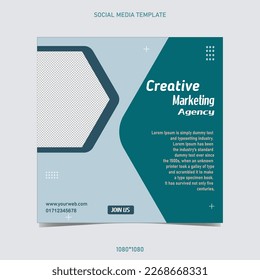 Social Media Template editable file 