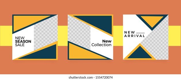 Social Media Template. Editable Simple Modern Template. Social Media Post Banner. Discount Banner.