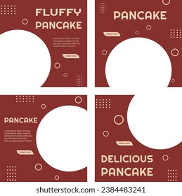 Social Media Template - fluffy pancake

. EPS files
. 2000x2000 px
. RGB Color Mode
. Resolution 300 DPI
. Editable
. Can Used for Instagram or Others Social Media