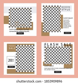 social media template, perfect use for marketing