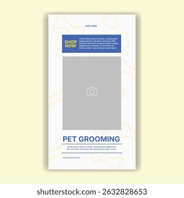 Social Media Template Pet Shop, Pet Grooming And Pet Store