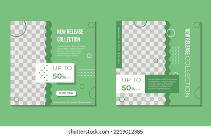 Social media template to promote your beauty and fashion product