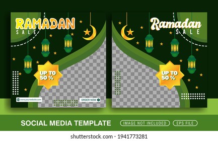 social media template ramadan 2021