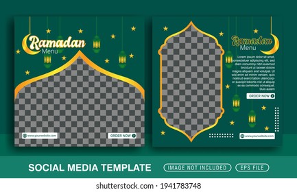 social media template ramadan 2021