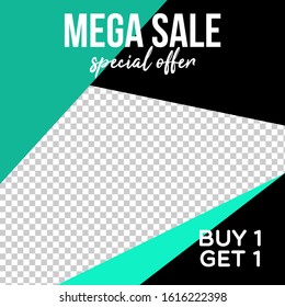 Social media template for stories and posts.Editable post for digital marketing,discount,special offer,advertiser,promotion, web banner and mobile apps
