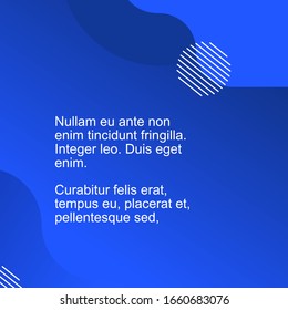 social media template vector eps 10