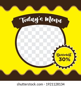 social media templates, for business and advertising