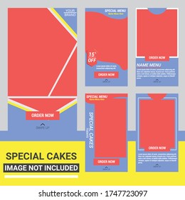social media templates are ready to use and can be changed easily