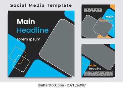 social media templates are suitable for promoting all forms of products or services D16