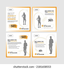 Social media templete design, it is very clean and cool, Digital Marketing agency templete Design.