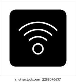 Social media thin line vector icon on white background, eps 10.