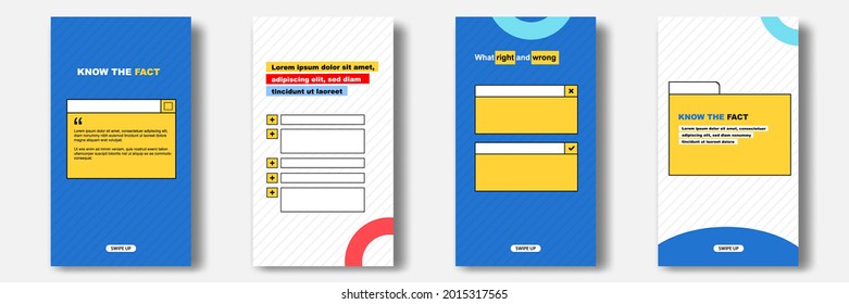 Tutorial de medios sociales, consejos, truco, ¿conoció la plantilla de diseño de pancartas postales con fondo de patrón geométrico y elemento de diseño de mensajes de burbujas de carpetas en color alegre y colorido.