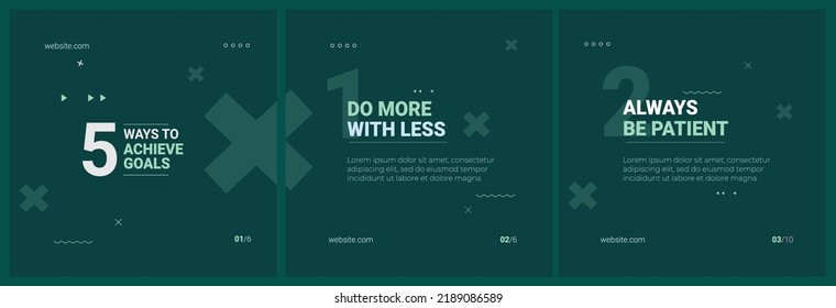 Social media tutorial, tips, trick, did you know post banner layout template with geometric background design