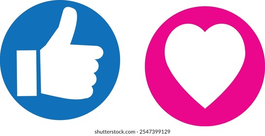 social media use the like symbol