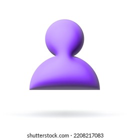 social media user. 3d vector cartoon illustration. speech bubble with internet icon