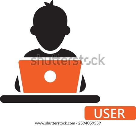 Social Media user editable icon