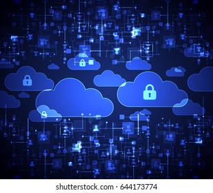 Social media vector background. Network concept. 