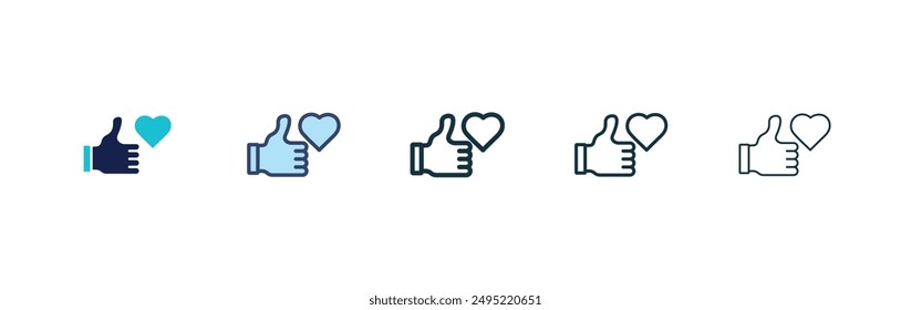 Conjunto de iconos de Vector de medios sociales negro relleno y contorneado estilo.